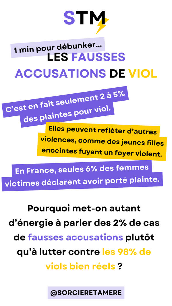 Les fausses accusations de viol